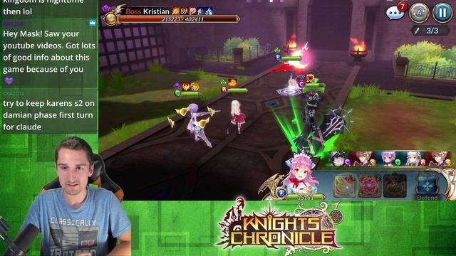 [KC] Surviving the Kristian Advent! Boss Mechanics/Walkthrough!! [Knights Chronicle] смотреть онлайн