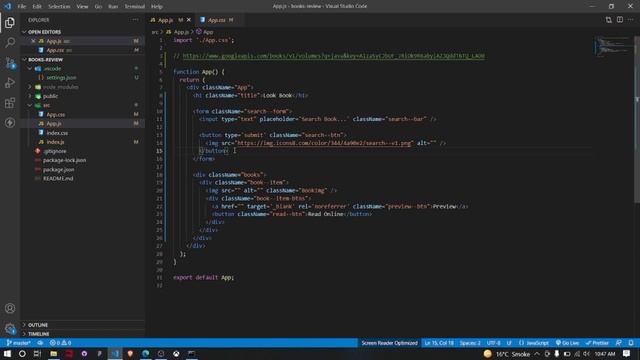 Build a Google Books App using React | Google Books API | Part#2 Urdu/Hindi смотреть онлайн