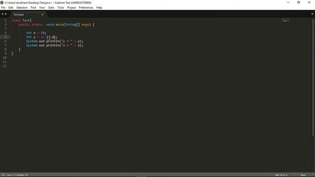 Lecture-21 Increment and decrement operators in Java with examples || Operators in Java смотреть онлайн
