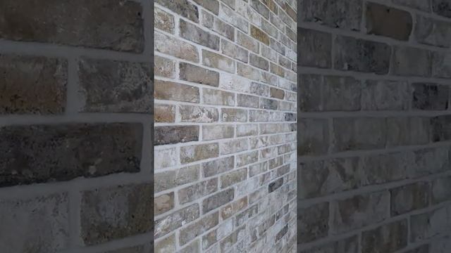 микс облицовки Vandersanden & Engels. смесь Prime. формат кирпича половинки