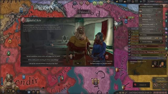 Well-Dresed Feud | Crusader Kings 3: Elder Kings 2: Ayleid Revenge #43