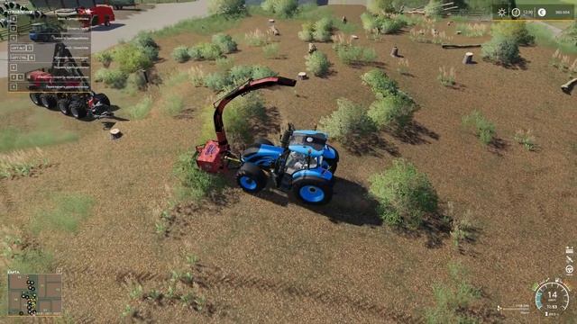 Farming Simulator 19 (Premium edition), прохождение #25 Сэм "взялся за топор" смотреть онлайн