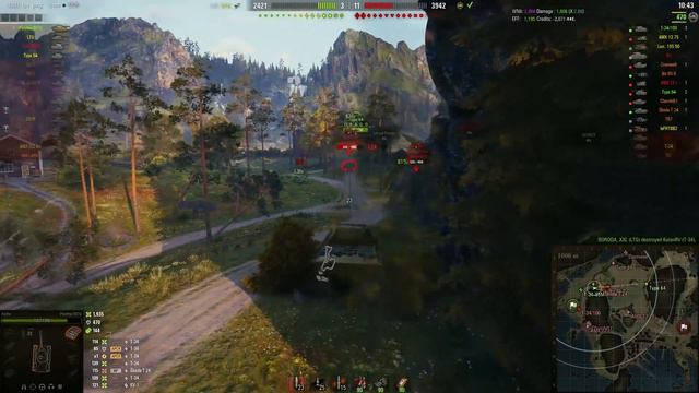 World of Tanks Panther средний премиум танк M10 11 Фрагов 5K Урона смотреть онлайн