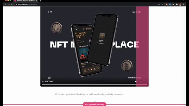 How to upload Dribbble Case Study смотреть онлайн