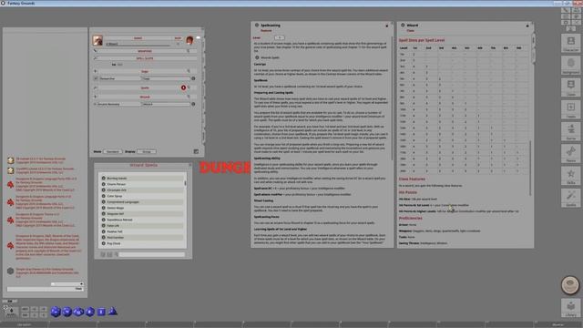 FGU Character Creation | 5e | Wizard Class - Base Class | Fantasy Grounds Unity смотреть онлайн