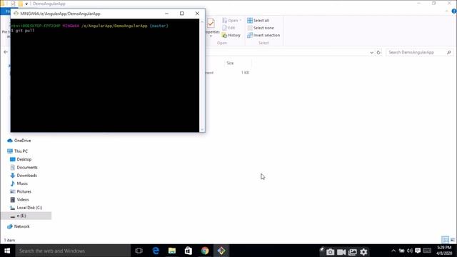 Pull Push Clone on local system from github with git смотреть онлайн