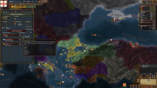 The Trade Empire of Genoa - EU4 Meiou and Taxes Lets Play - Semi Tall Genoa - Part 9 смотреть онлайн