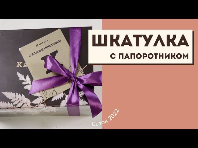 Шкатулка с папоротником смотреть онлайн