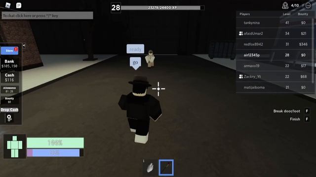 Melee 1v1 [Katana vs] (Roblox Criminality) смотреть онлайн