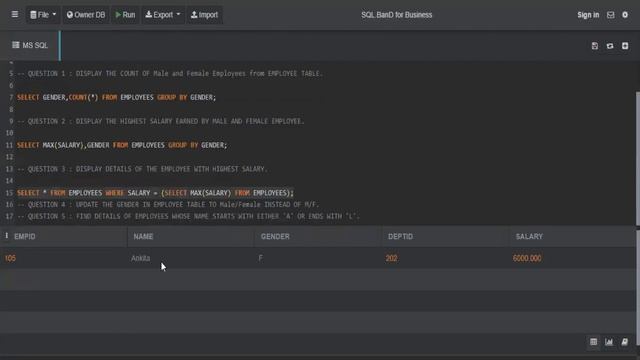 Solve 5 SQL QUERIES in 5 MINUTES - PART 2 | SQL interview questions #sqlinterviewquestion смотреть онлайн