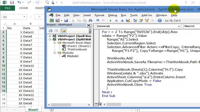 [Excel Fever] Workshop แยกข้อมูลด้วย Advance Filter+VBA พร้อมทั้งบันทึกเป็นไฟล์ใหม่ ตอนจบ смотреть онлайн