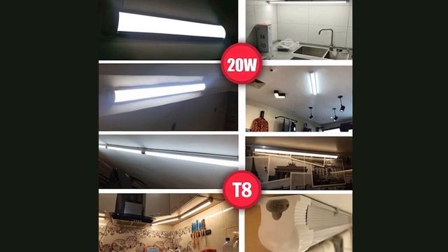 T8 светодиодный ламповый светильник 220V 120, 60 см, 30 см T5 светодиодный трубы настенный смотреть онлайн