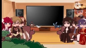 Bungou Stray Dogs react to Atsushi||BSD react video