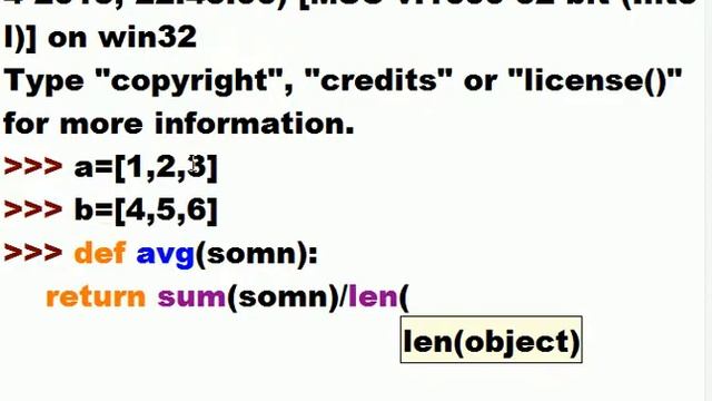 Python Super Easy way to get average of any list смотреть онлайн