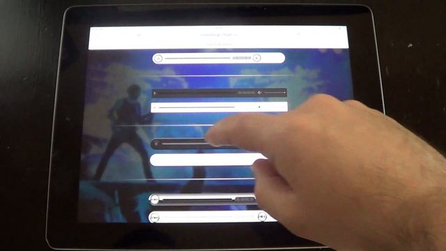 Easy Audio Player running on IOS смотреть онлайн