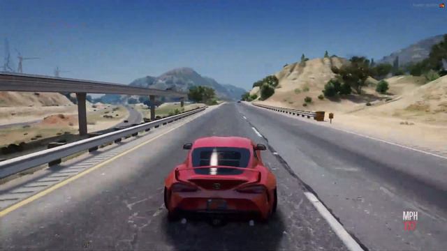 SH Toyota Supra A90 Handling Mod смотреть онлайн