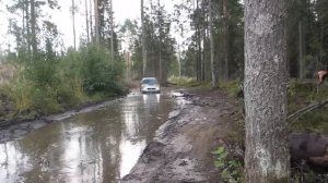 тест драйв subaru legacy b4 бездорожье