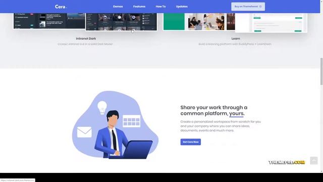 Cera - Intranet and Community Theme buddypress social networks Jessica смотреть онлайн