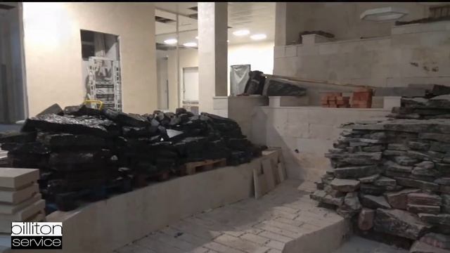 Бассейн из мрамора в биотехнологическом парке г. Руденск смотреть онлайн