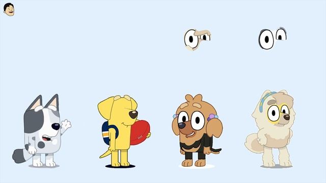 Bluey Wrong Heads Part 3, Can you Guess there Bodies | Puzzle Game | Bluey смотреть онлайн