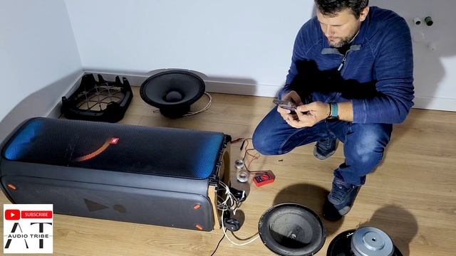 Enhance JBL Partybox 1000 SUBWOOFER! смотреть онлайн