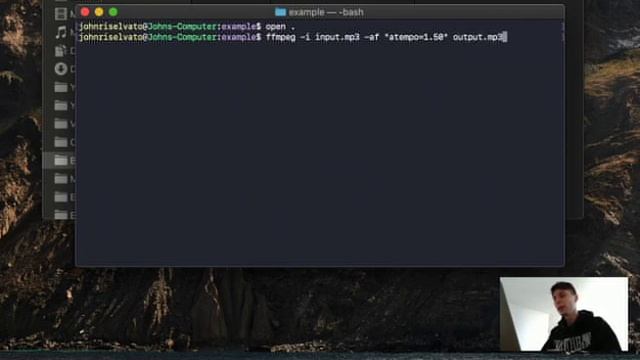 (FFMPEG) HOW TO CHANGE THE TEMPO OF AN (MP3) AUDIO TRACK? - Using atempo смотреть онлайн