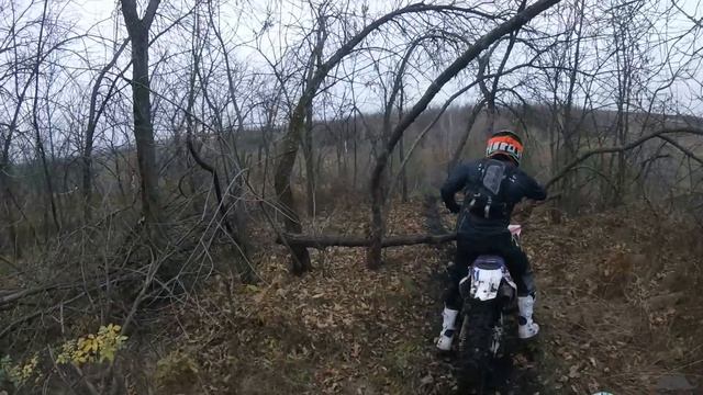 Эндуро. Воронеж. Горячая катка в холодную погоду на китайцах. BSE смотреть онлайн
