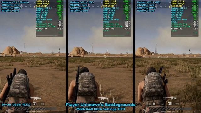 PUBG | Radeon VII LC | 1800X | 1440P Ultra Settings Benchmark Test смотреть онлайн