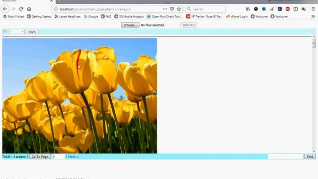 gocloud. PHP & MySQL for uploading image files. смотреть онлайн