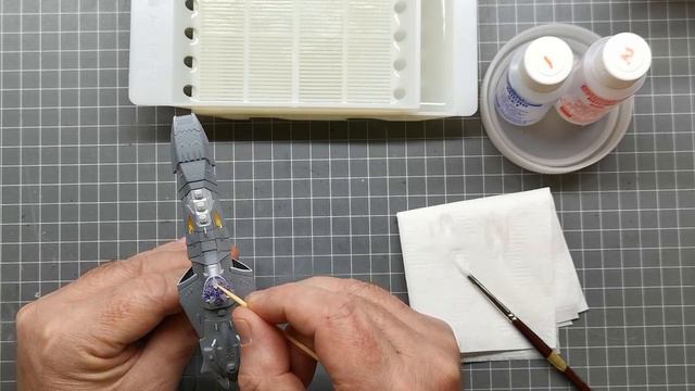 Bandai Yamato Mecha Colle Zoellugut Class Part 2 - Painting, Decals, Bases and Final Reveal смотреть онлайн