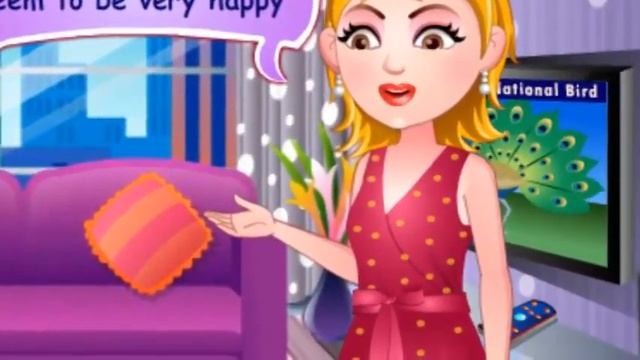 Малышка Хейзе и маскарадный костюм - игра для девочек смотреть онлайн