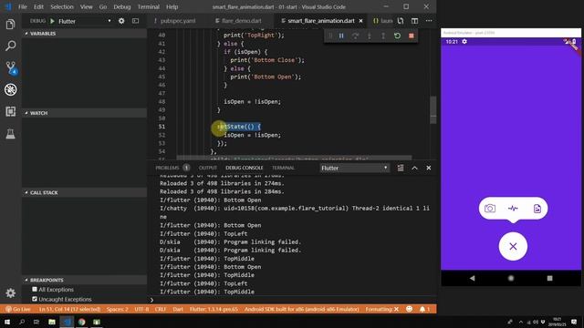 Complex Animations in Flutter using Rive | Flare смотреть онлайн