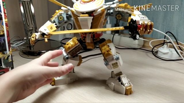 Обзор на набор 71702 золотой мех Ллойда!!! смотреть онлайн