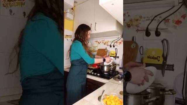 Тыквенно-овощной суп и тыквенно-цитрусовая каша. Зимнее меню.