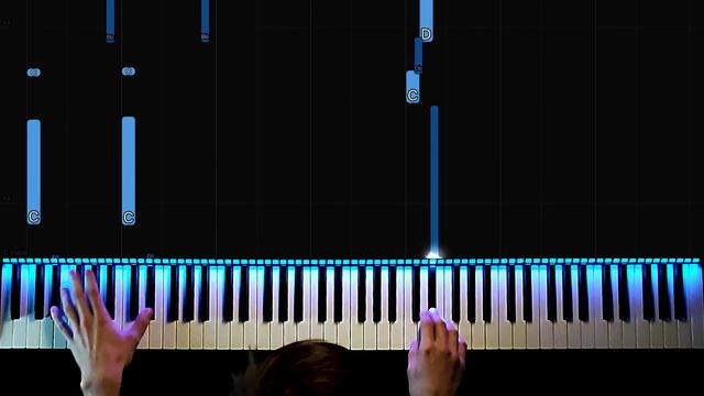 Muse - Feeling Good (Visual Piano Tutorial) смотреть онлайн