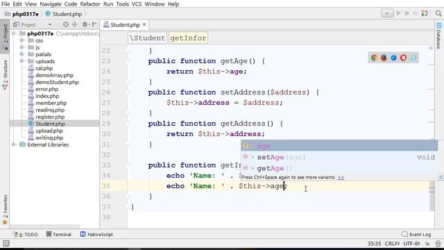 PHP cơ bản - Get va set trong PHP OOP смотреть онлайн