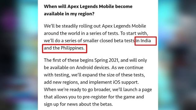 APEX LEGEND MOBILE ВЫШЛА! РЕГИСТРАЦИЯ НА БЕТА ТЕСТ АПЕКС ЛЕНЕГД МОБАЙЛ! ПРОЩАЙ ПУБГ МОБАЙЛ? смотреть онлайн