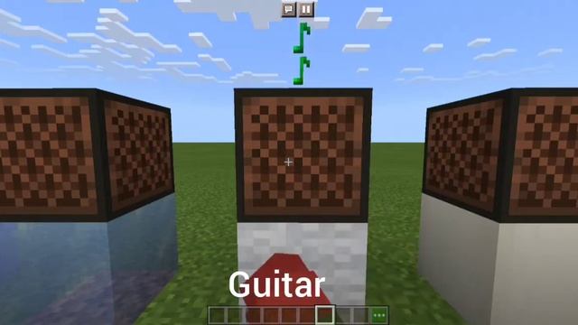 Every minecraft note block sound in 1.17.10 and Java edition |2021| смотреть онлайн