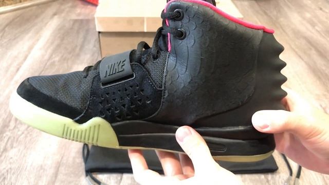 Nike Air Yeezy 2 NRG Solar Red Detailed Review (Kanye West Yeezy Boost)