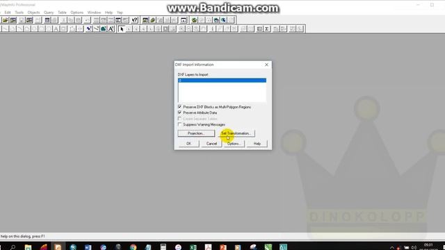 Tutorial Cara Import Peta Kerangka Autocad Ke MapInfo смотреть онлайн