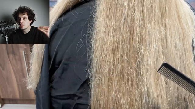 How To Trim/Cut Split Ends In Hair And Refresh Invisible Layers смотреть онлайн