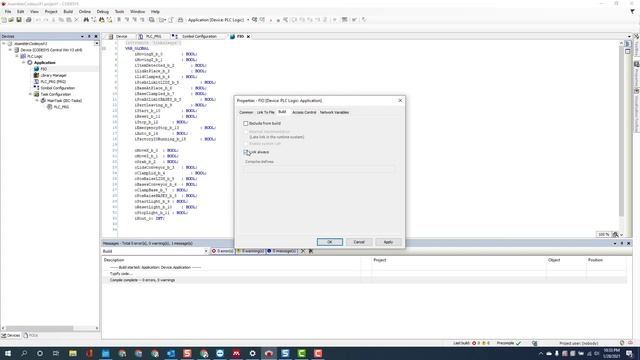 Codesys: Adding a Global Variable to Symbol Configuration смотреть онлайн