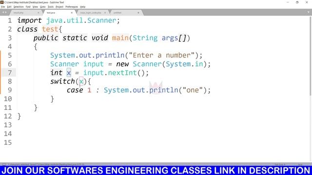 java switch statements hosted by wap institute powered by sweetus media er saurav смотреть онлайн
