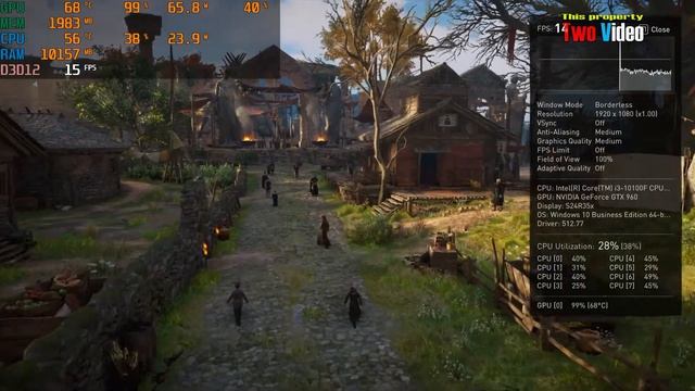 GTX 960 2GB AC Valhalla 1080P! смотреть онлайн