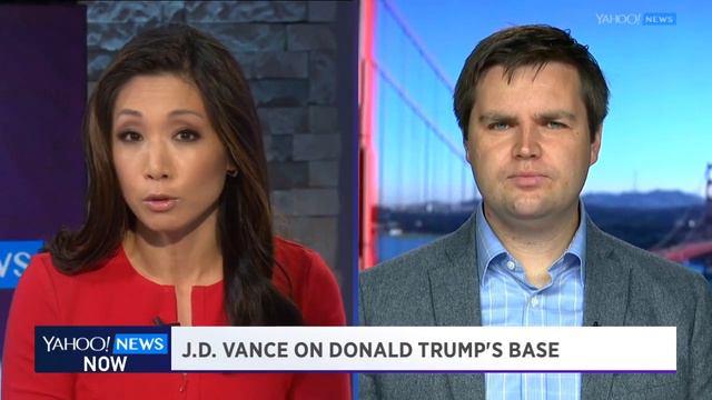 Yahoo News Now: Author J.D. Vance on his book, Trump, and the 'alt-right' movement смотреть онлайн