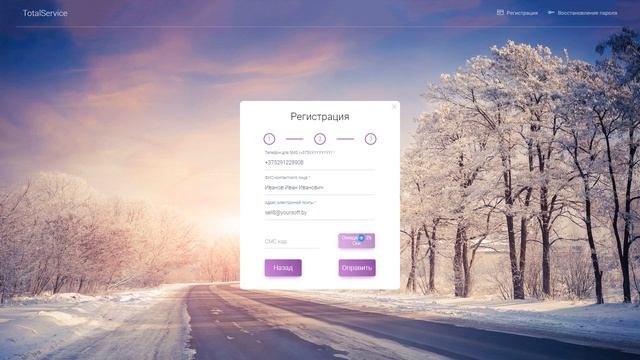 Программа Total Service - Шаг 1: Регистрация смотреть онлайн