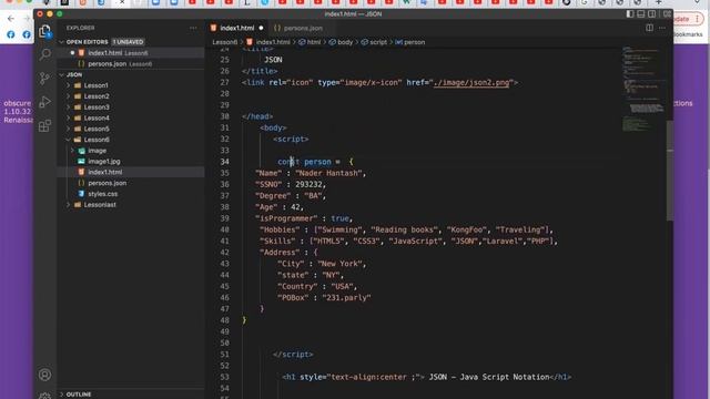 Persons in JSON بالعربي смотреть онлайн