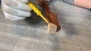 Заделки из массива и шпона в реставрации мебели. Как устранить трещину на мебели?