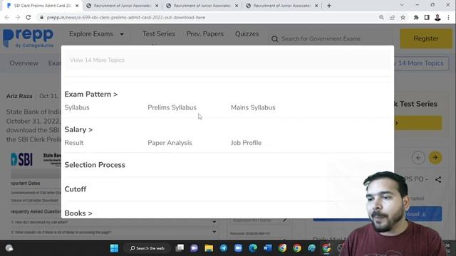 SBI Clerk Admit Card 2022 | How to Download SBI Clerk Admit Card 2022 | prepp смотреть онлайн